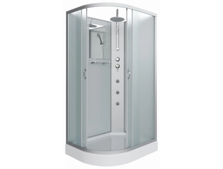 Душевая кабина Niagara Classic NG-3312-14RBKTG 120x80 с низким поддоном, матовым стеклом 33121423RBKTG
