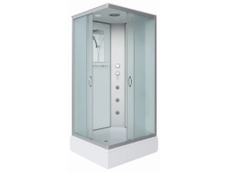 Душевая кабина Niagara Classic NG-33084-14QG 100x80 средний поддон, матовое стекло