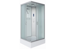 Душевая кабина Niagara Classic NG-33084-14QP 100x80 средний поддон, матовое стекло