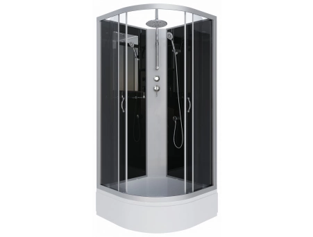Душевая кабина Niagara Classic NG-3503-14BKT 80x80 со средним поддоном, тонированным стеклом 35031434BKT