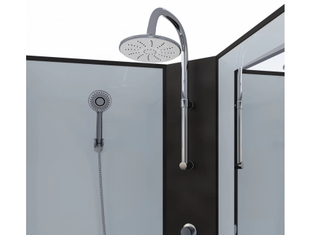Душевая кабина Niagara Classic NG-6703-14BKT 80x80 со средним поддоном, прозрачным стеклом 67031414BKT - фото 4