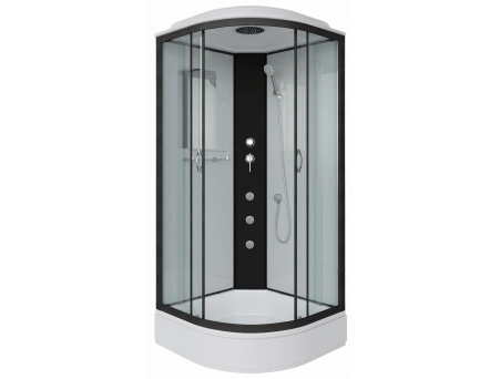 Душевая кабина Niagara Classic NG-6703-14G 80x80 со средним поддоном, прозрачным стеклом 67031414G