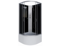 Душевая кабина Niagara Classic NG-2507-14BK 80x80 высокий поддон, тонированное стекло