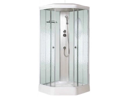 Душевая кабина Niagara Ultra NG-2306-01 90x90 низкий поддон, прозрачное стекло с рисунком