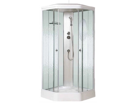 Душевая кабина Niagara Ultra NG-2306-01 90x90 с низким поддоном, прозрачным стеклом с рисунком 23060154