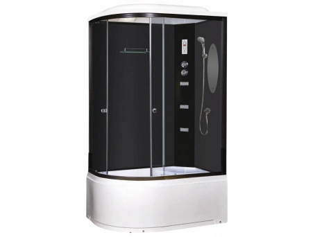 Душевая кабина Niagara Ultra NG-214-01RN 120x80 с высоким поддоном, тонированным стеклом 2140134RN