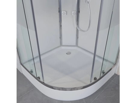 Душевая кабина Niagara Ultra NG-301-01 90x90 с низким поддоном, комбинированным стеклом (прозрачным, матовым) 3010164 - фото 10