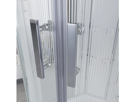 Душевая кабина Niagara Ultra NG-702-01 100x100 с низким поддоном, прозрачным стеклом с рисунком 7020164 - фото 10