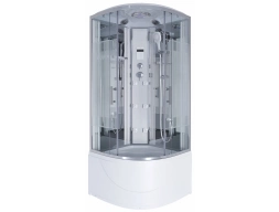Душевая кабина Niagara Ultra NG-708-01 90x90 высокий поддон, прозрачное стекло с рисунком