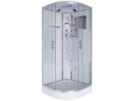 Душевая кабина Niagara Ultra NG-3012-01 120x120 с низким поддоном, комбинированным стеклом (прозрачным, матовым) 30120164