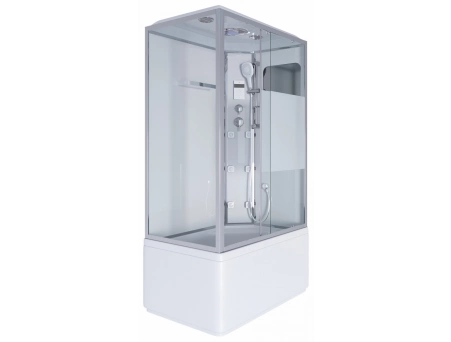 Душевая кабина Niagara Ultra NG-307-01R 120x80 с высоким поддоном, комбинированным стеклом (прозрачным, матовым) 3070164R - фото 8