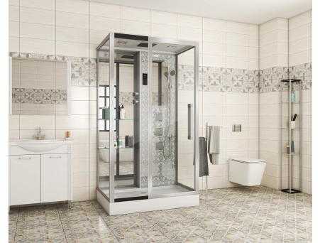 Душевая кабина Niagara Luxe NG-7713WL 82x120 с низким поддоном, прозрачным стеклом 7713WL - фото 2