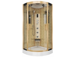 Душевая кабина Niagara Luxe NG-7715G 90x90 низкий поддон, прозрачное стекло