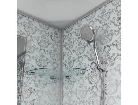Душевая кабина Niagara Luxe NG-7701W 90x90 с низким поддоном, прозрачным стеклом 7701W - фото 3
