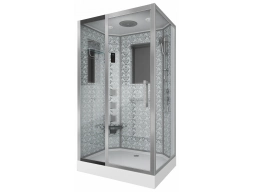 Душевая кабина Niagara Luxe NG-7711WL 90x120 низкий поддон, прозрачное стекло