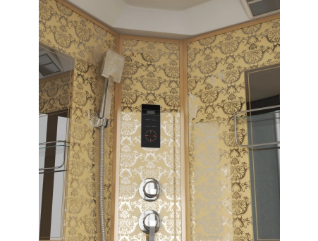 Душевая кабина Niagara Luxe NG-7790G 90x90 с высоким поддоном, прозрачным стеклом 7790G - фото 3