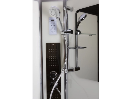 Душевая кабина Niagara Premium NG-6002-01G 100x100 с низким поддоном, прозрачным стеклом 60020114G - фото 5