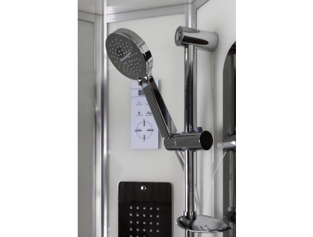 Душевая кабина Niagara Premium NG-6002-01G 100x100 с низким поддоном, прозрачным стеклом 60020114G - фото 6