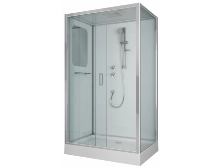 Душевая кабина Niagara Premium NG-6012-01QR 120x80 с низким поддоном, прозрачным стеклом 60120114QR