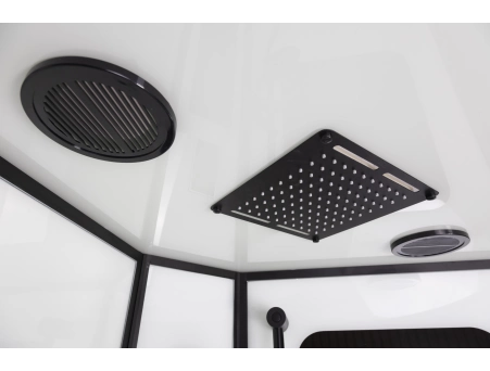 Душевая кабина Niagara Premium NG-6901-01G Black 90x90 с низким поддоном, тонированным стеклом 69010134GBLACK - фото 4