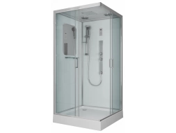 Душевая кабина Niagara Premium NG-6001-01GQ 90x90 низкий поддон, прозрачное стекло