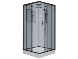 Душевая кабина Niagara Premium NG-6901-01Q Black 90x90 низкий поддон, тонированное стекло