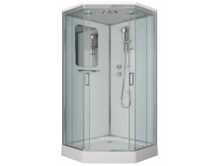 Душевая кабина Niagara Premium NG-6001-01D 90x90 с низким поддоном, прозрачным стеклом 60010114D