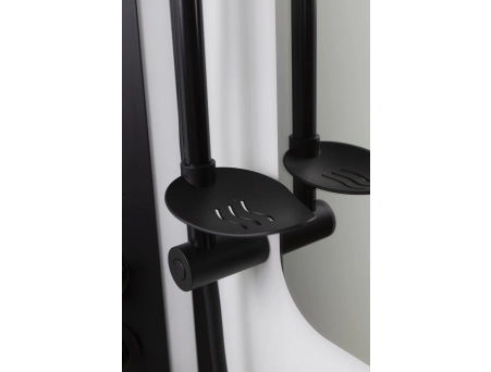Душевая кабина Niagara Premium NG-6901-01GD Black 90x90 с низким поддоном, тонированным стеклом 69010134GDBLACK - фото 9