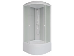 Душевая кабина Niagara Promo P80/40/MT 80x80 высокий поддон, матовое стекло