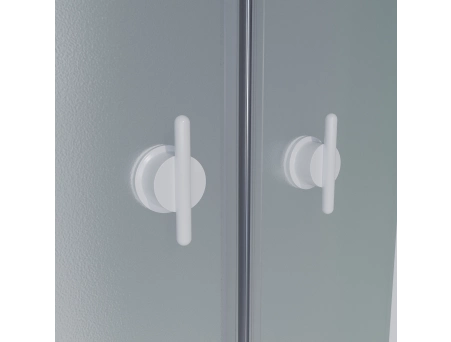 Душевая кабина Niagara Promo P100/26Q/MT 100x100 со средним поддоном, матовым стеклом - фото 3