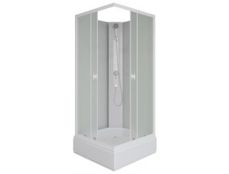 Душевая кабина Niagara Promo P80/26Q/MT/BK 80x80 средний поддон, матовое стекло