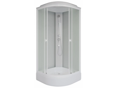 Душевая кабина Niagara Promo P90/26/MT 90x90 со средним поддоном, матовым стеклом