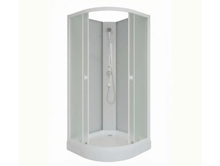 Душевая кабина Niagara Promo P80/13/MT/BK 80x80 с низким поддоном, матовым стеклом