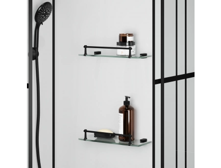 Душевая кабина Niagara Standart ST100/15QL/KL/BKT 100x100 с низким поддоном, прозрачным стеклом - фото 7