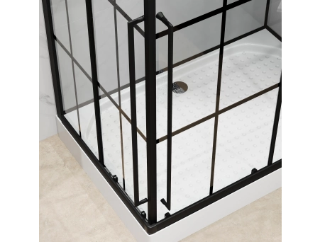 Душевая кабина Niagara Standart ST100/80/15QR/KL/BKT 100x80 с низким поддоном, прозрачным стеклом - фото 6