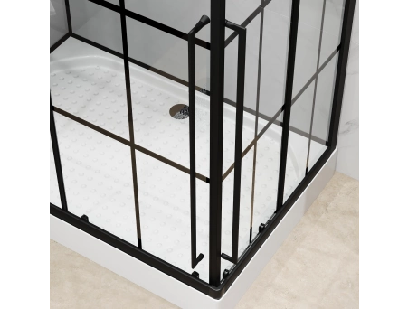 Душевая кабина Niagara Standart ST120/80/15QL/KL/BKT 120x80 с низким поддоном, прозрачным стеклом - фото 6