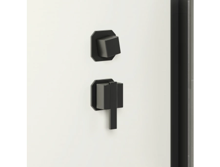 Душевая кабина Niagara Standart ST80/15Q/BL/BK 80x80 с низким поддоном, прозрачным стеклом - фото 10