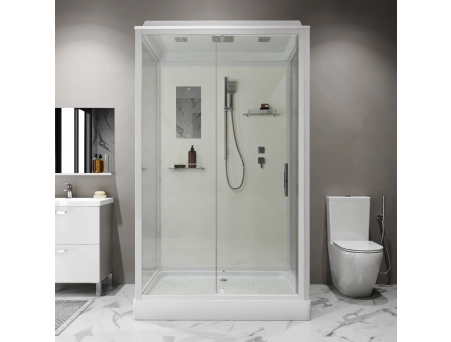 Душевая кабина Niagara Standart ST120/90/15Q 120x90 с низким поддоном, прозрачным стеклом - фото 5