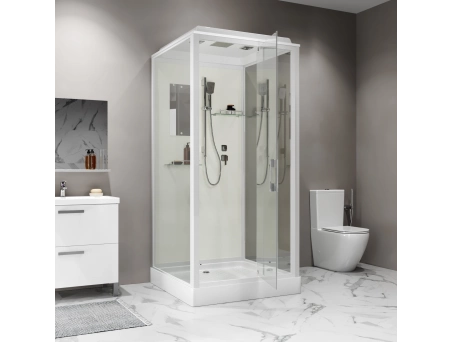 Душевая кабина Niagara Standart ST80/15Q 80x80 с низким поддоном, прозрачным стеклом - фото 4