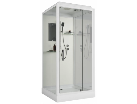 Душевая кабина Niagara Standart ST80/15Q 80x80 с низким поддоном, прозрачным стеклом