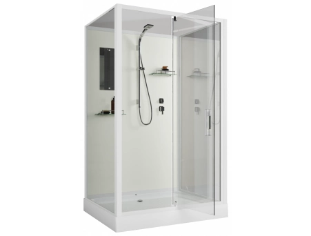 Душевая кабина Niagara Standart ST120/90/15Q/BK 120x90 с низким поддоном, прозрачным стеклом - фото 2