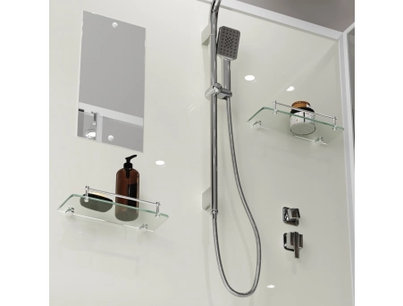 Душевая кабина Niagara Standart ST120/90/15Q/BK 120x90 с низким поддоном, прозрачным стеклом - фото 9