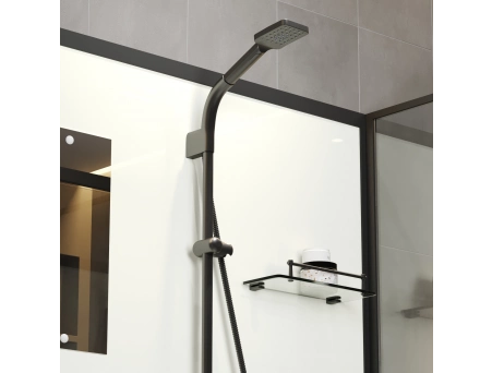 Душевая кабина Niagara Standart ST120/90/15Q/BL/BK 120x90 с низким поддоном, прозрачным стеклом - фото 7