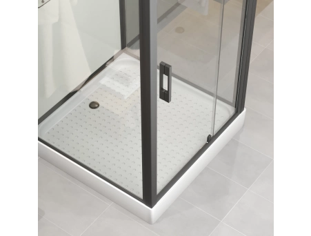 Душевая кабина Niagara Standart ST100/15Q/BL/BK 100x100 с низким поддоном, прозрачным стеклом - фото 6