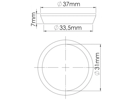 Прокладка для сифона Nova NV7057 конусная (Ø32 мм) - фото 3