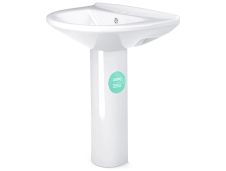 Раковина с пьедесталом Gesso W 101 Home De Luxe