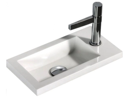 Раковина BelBagno BB-400-PM-LVB 40 см литьевой мрамор