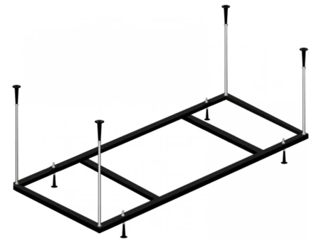 Акриловая ванна Riho Miami 150x70 (с каркасом, экраном) B058001005 - фото 7