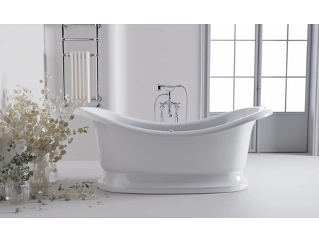 Ванна из искусственного камня Astra Form Мальборо 190x86x80 красный металлик - фото 4