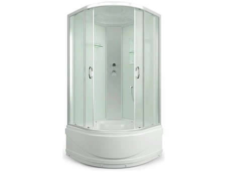 Душевая кабина Erlit ER 3509TP-C3-RUS 90x90 с высоким поддоном, матовым стеклом